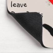 Cats leave paw-prints in our hearts マウスパッド (コーナー)