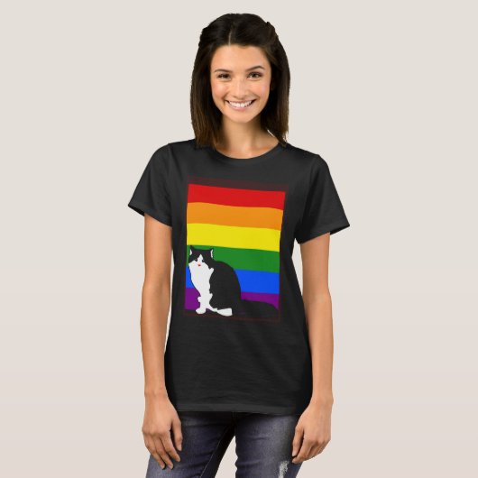 Cats Lgbt Tシャツ (正面フル)