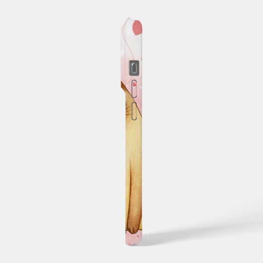 Cat's Love iPhoneケース (左側面)