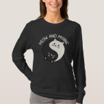 Cats Meow And Myang Chinese Yin Yang Cat Tシャツ<br><div class="desc">Cats Meow And Myang Chinese Yin Yang Cat</div>