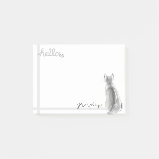 Cat's Meow Post-it Notes ポストイット (正面)