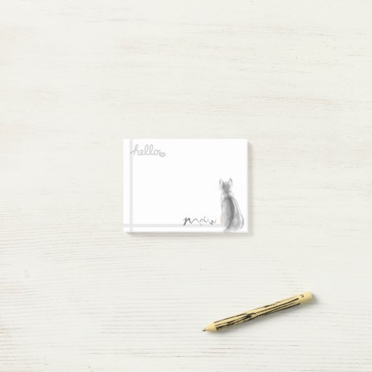 Cat's Meow Post-it Notes ポストイット (デスク上)