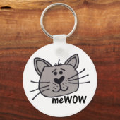 Cat's MeWOWカスタマイズ可能キーチェーン キーホルダー (正面)