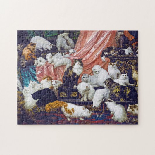 Cats (My Wife's Lovers), Carl Kahler ジグソーパズル (横)