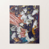 Cats (My Wife's Lovers), Carl Kahler ジグソーパズル (縦)