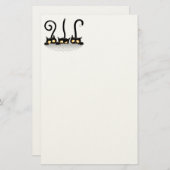 Cats Naughty, Playful and Funny Characters 便箋 (正面/裏面)