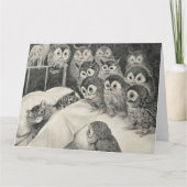 Cats Nightmare. Louis Wain カード (正面)