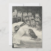 Cats Nightmare. Louis Wain 招待状 (正面)