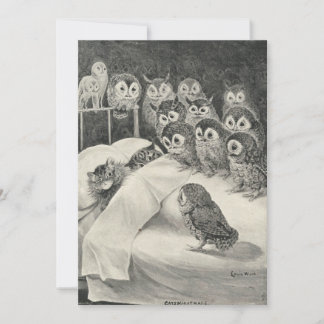 Cats Nightmare. Louis Wain 招待状