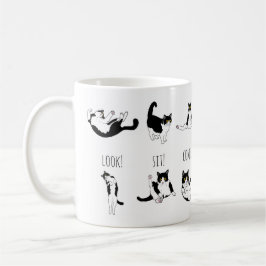 cat's obedience mug コーヒーマグカップ
