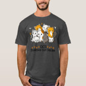 Cats Obsessed Butterfly Kitten Kitty Cute Funny Tシャツ (正面)