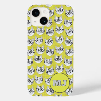 Cats of Cadstudios 2.0 - イエローiPhone/iPadケース Case-Mate iPhone 14ケース