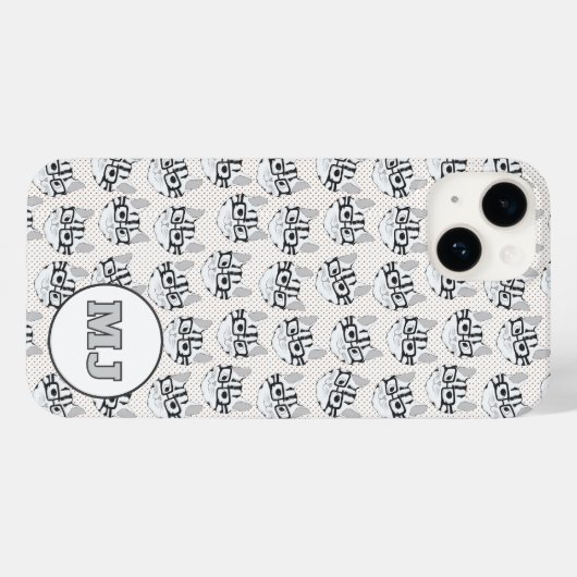 Cats of Cadstudios 2.0 - White iPhone / iPad case Case-Mate iPhoneケース (裏面 (横))