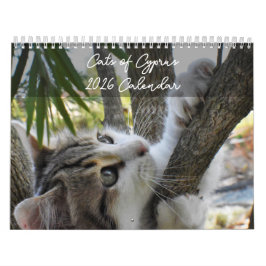 Cats of Cyprus by PaphosLife Calendar カレンダー