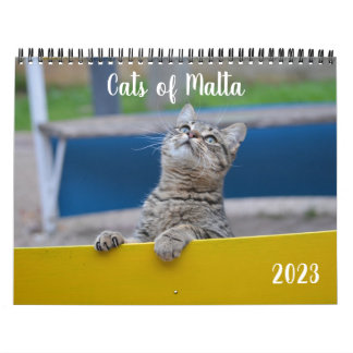Cats of Malta - 2023年カレンダー カレンダー