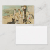 Cats On The Beach Vintage 名刺 (正面/裏面)