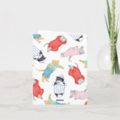 CATS PAJAMASノートカード カード (裏面)