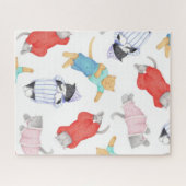 CATS PAJAMAS 16"X20"パズル ジグソーパズル (横)