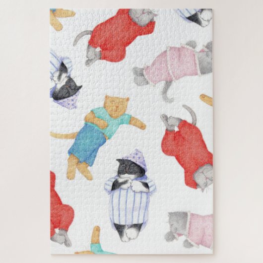 CATS PAJAMAS 20"X30"パズル ジグソーパズル (縦)