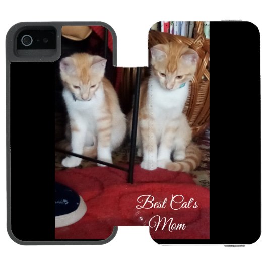 Cats , Photo Text, Cat Mom , iPhone 6 Wallet Case Incipio iPhoneウォレットケース (フォリオオープン)