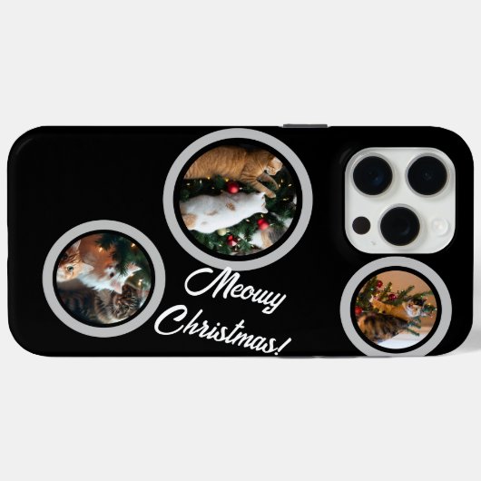 Cats Photos Name Customize iPhone / iPad case Case-Mate iPhoneケース (裏面 (横))