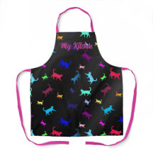 Cats Rainbow Patternスクリプト文字