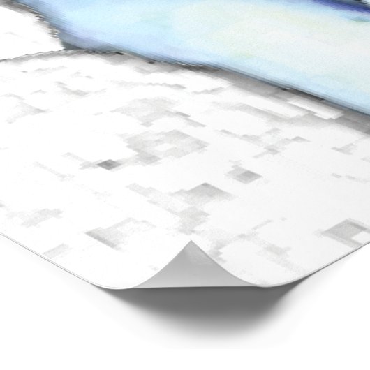 Cats Resting in a Banana Tree ポスター (角)