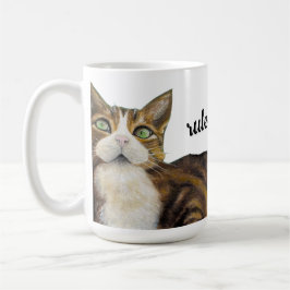 Cats rule the world mug  コーヒーマグカップ