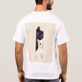 cats tシャツ (裏面)