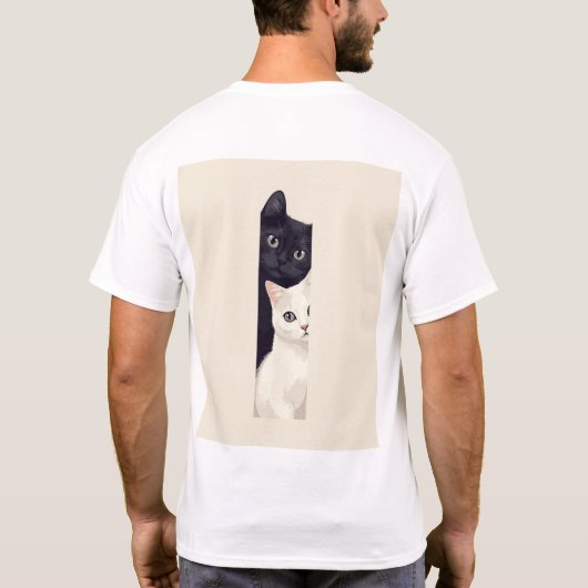 cats tシャツ (裏面)