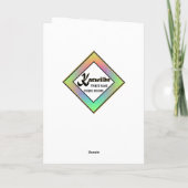 Cats Teaパーティーby Louis Wain カード (裏面)