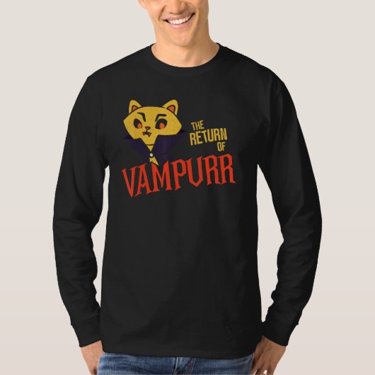 Cats vampire  Vampurr Tシャツ (正面)
