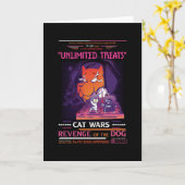 Cats Warrior カード (黄色い花)