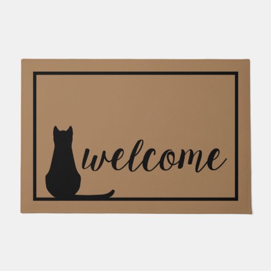 Cat's Welcome Doormat ドアマット (正面)