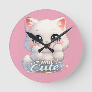 Catsera 1.0 ラウンド壁時計