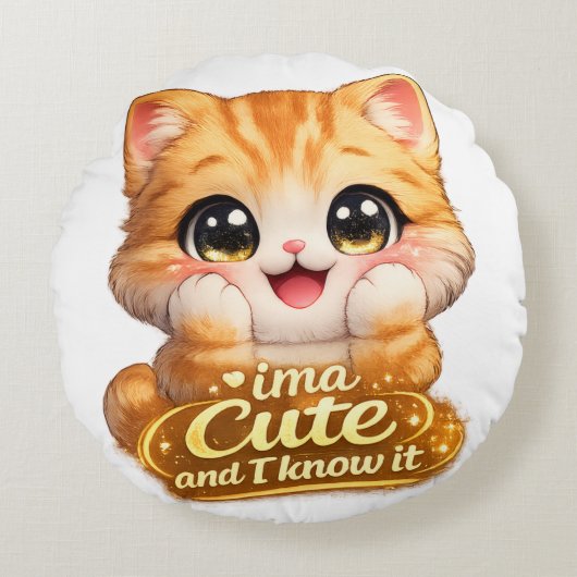 Catsera 2.0 ラウンドクッション (正面)