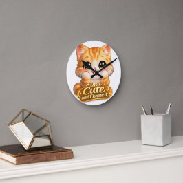 Catsera 2.0 ラウンド壁時計