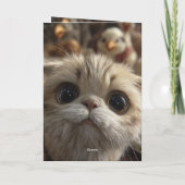 Catsgiving Thanksgiving Card カード (裏面)