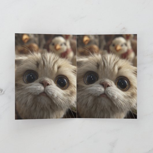 Catsgiving Thanksgiving Card カード (内部)