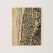 Catskillニューヨーク(1889年)のヴィンテージの絵解き地図 ジグソーパズル (縦)