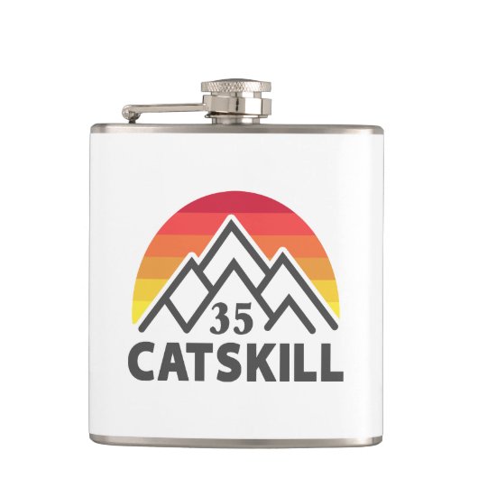Catskill 35erレインボー フラスク (正面)