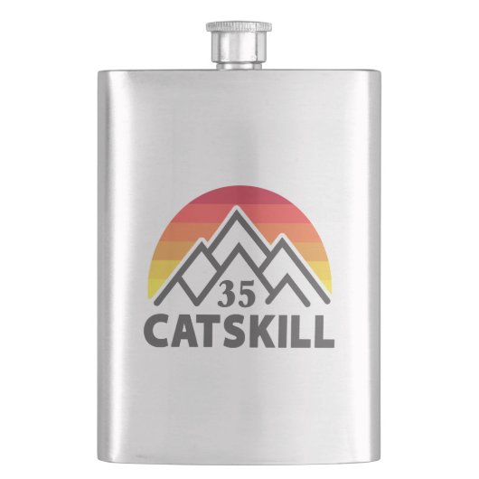 Catskill 35erレインボー フラスク (正面)