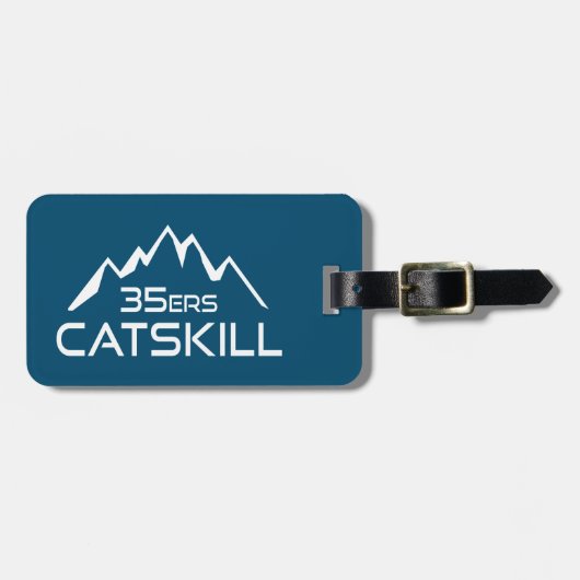 Catskill 35er山 ラゲッジタグ (正面横)