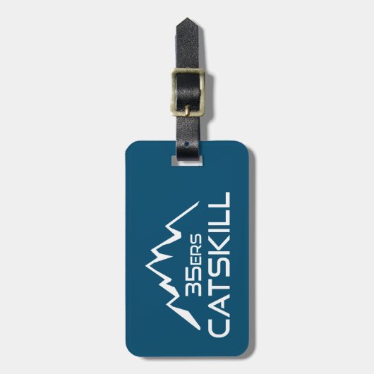 Catskill 35er山 ラゲッジタグ (正面縦)