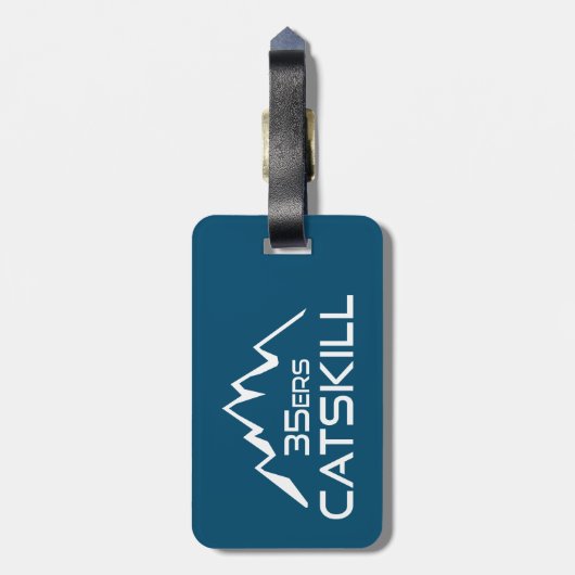 Catskill 35er山 ラゲッジタグ (裏面縦)