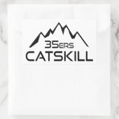 Catskill 35er山 長方形シール (バッグ)