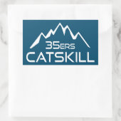 Catskill 35er山 長方形シール (バッグ)