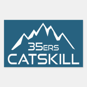 Catskill 35er山 長方形シール