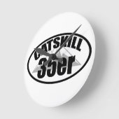Catskill 35er ラウンド壁時計 (傾斜)