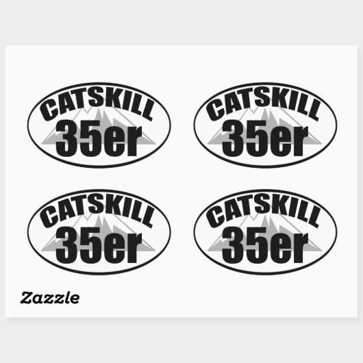 Catskill 35er 楕円形シール (シート)